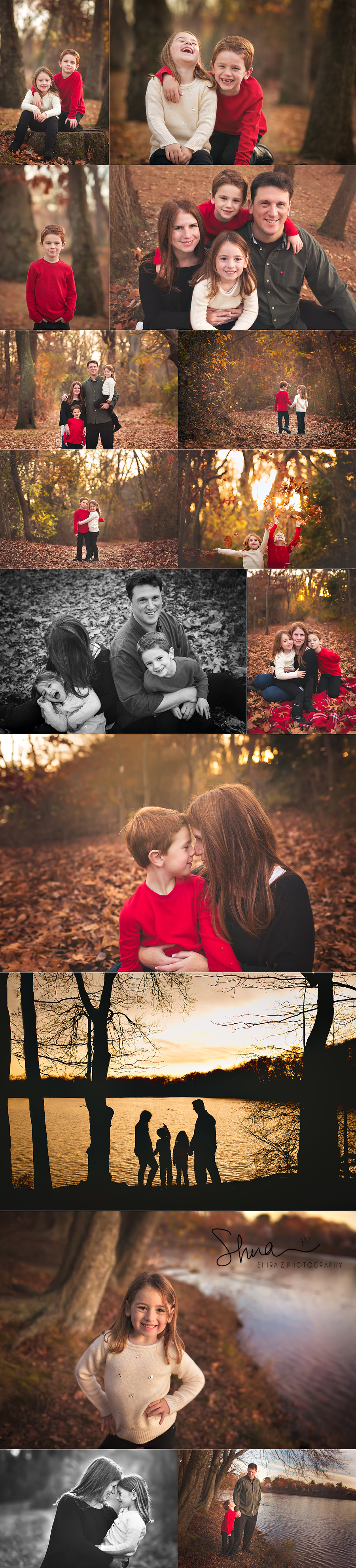 Nassau County Family portraits at a park outdoors